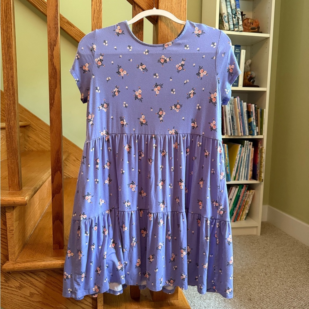 Lavender Babydoll Swing Dress